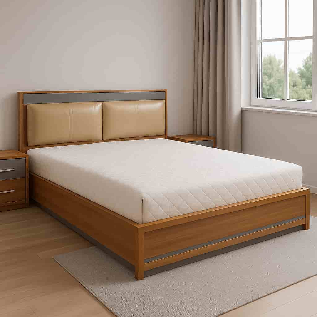 6X6 Platform Wooden Bed 6X6 Platform Wooden Bed