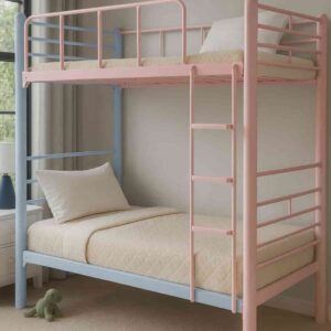 3x6 Metallic Double Decker Bed
