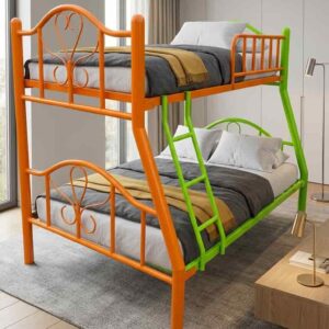 4x6 Metallic Double Decker Bed