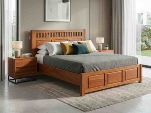 5X6 Hardwoood Storage Bed