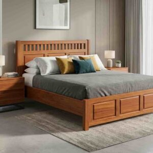 5X6 Hardwoood Storage Bed
