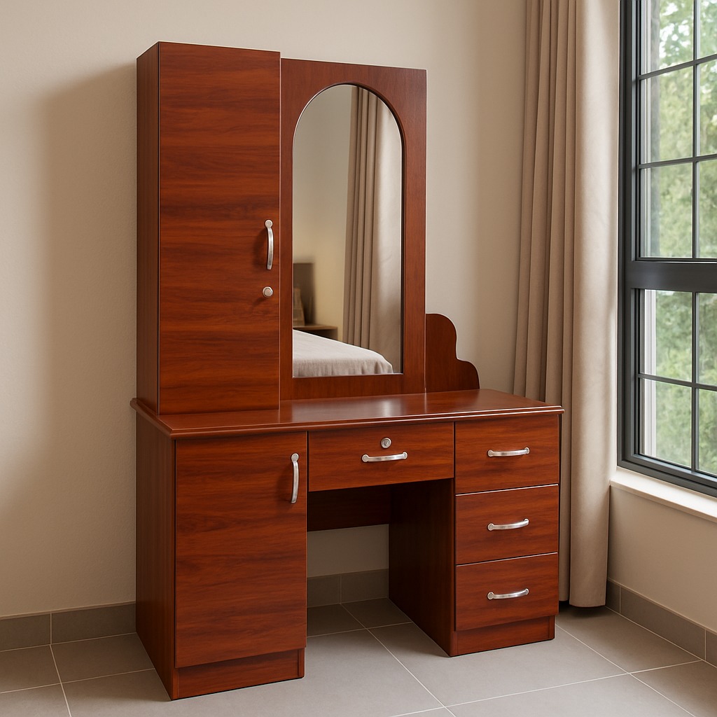 Low cost dressing table with storage Low cost dressing table with storage