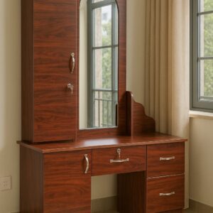 Low cost dressing table with storage