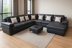 Leather U-shaped Sofaset 8 Seater 1 Leather U-shaped Sofaset 8 Seater