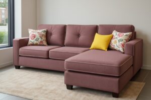 Compact L shaped Sofaset 4 Seater 2 Compact L shaped Sofaset 4 Seater